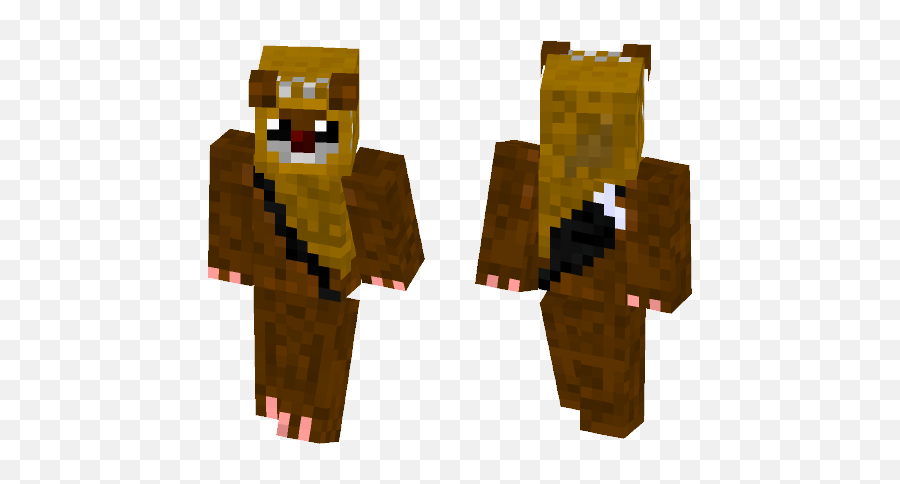 Download Ewok Minecraft Skin For Free Superminecraftskins - Ghost Boy Minecraft Skin Png,Ewok Png