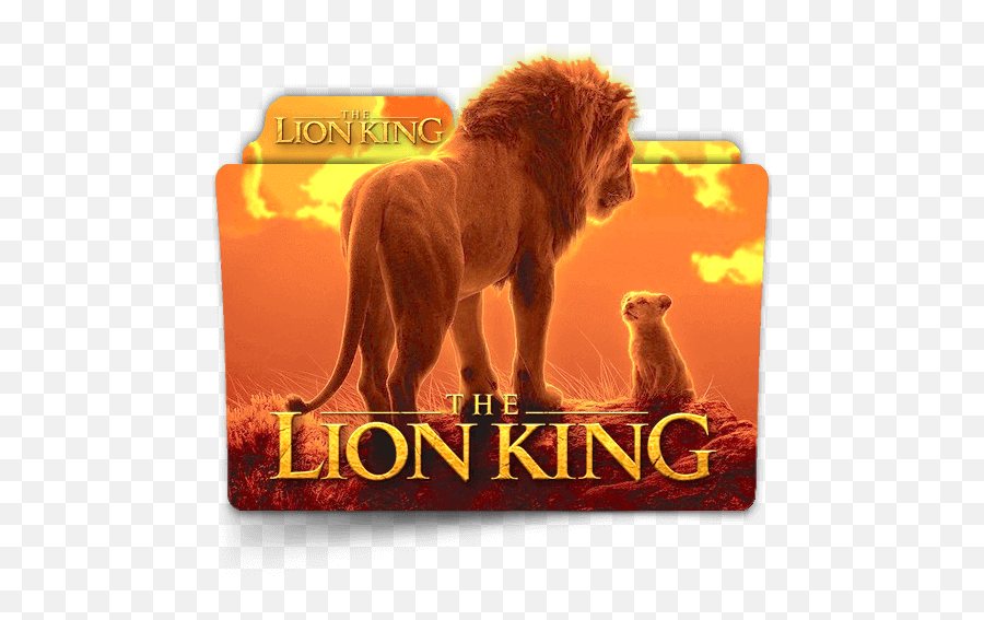 The Lion King Folder Icon - Cast Of The New Lion King Png,The Lion King Logo