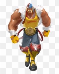 Hulk Hogan - Wwe Game Concept Art Png,Hulk Hogan Png