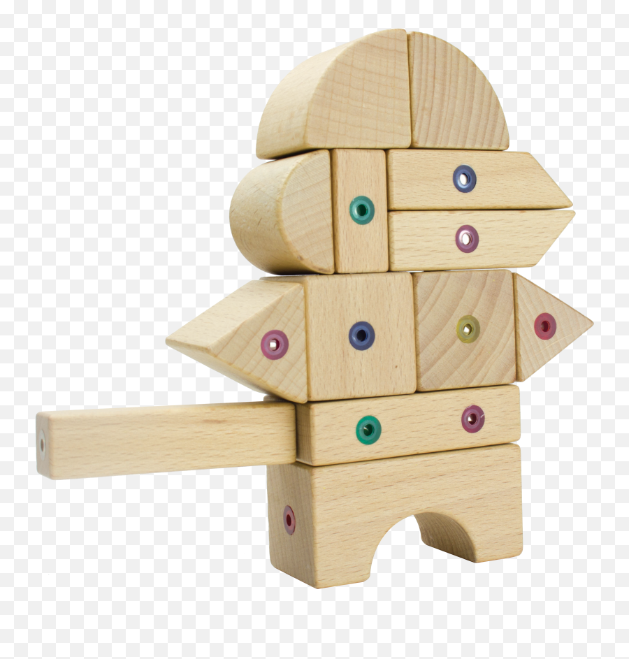 Magnetic Wooden Building Blocks 21 - Wooden Magnetic Blocks Png,Building Blocks Png