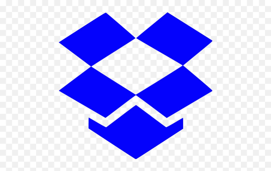 Blue Dropbox Icon - Dropbox Icon File Png,Dropbox Logo Png