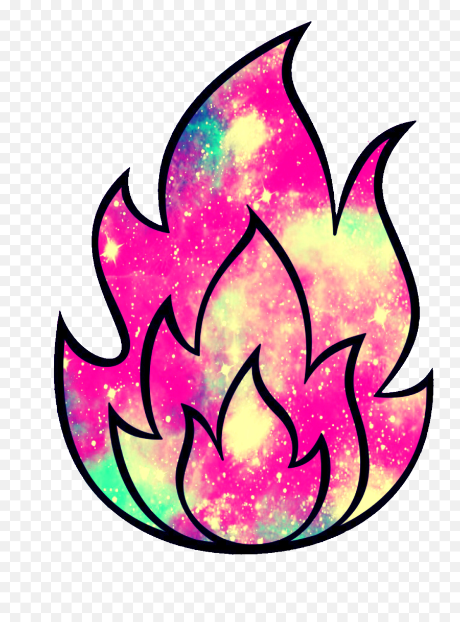 Fire Emoji Cute Flame Sticker - Flame Fire Coloring Pages Png,Flame Emoji Transparent
