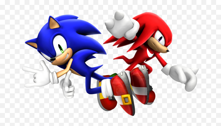No Commentary - Sonic The Hedgehog And Knuckles Png,Knuckles Png