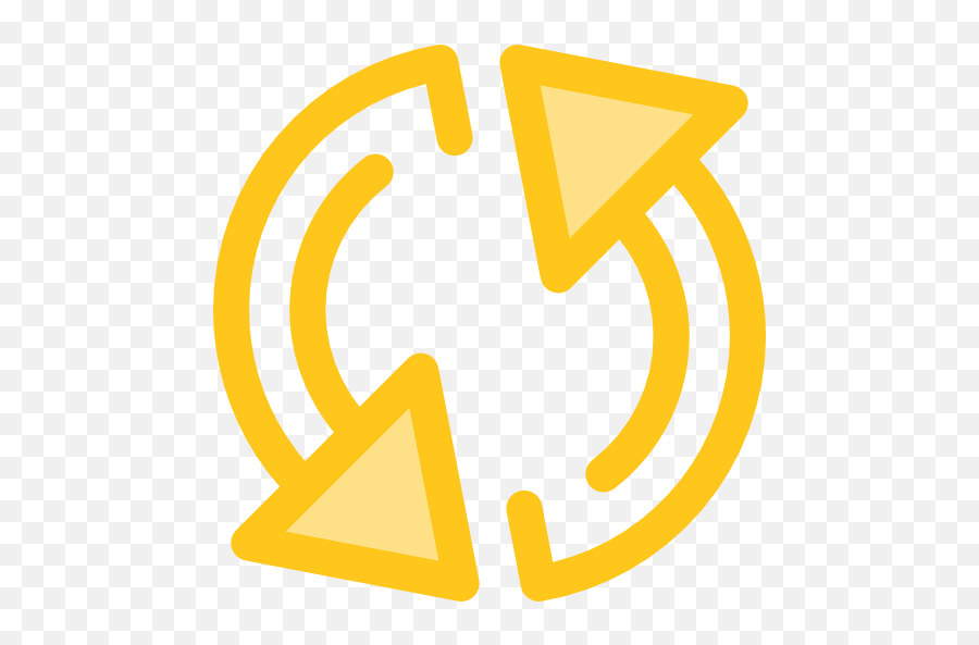 Refresh - Yellow Reload Button Png,Refresh Icon Png