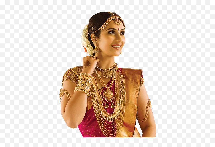 Kannadikabridepng 425548 Pixels Gold Worn Right Bridal - Jewellery Model  Png,Bride Png - free transparent png images 