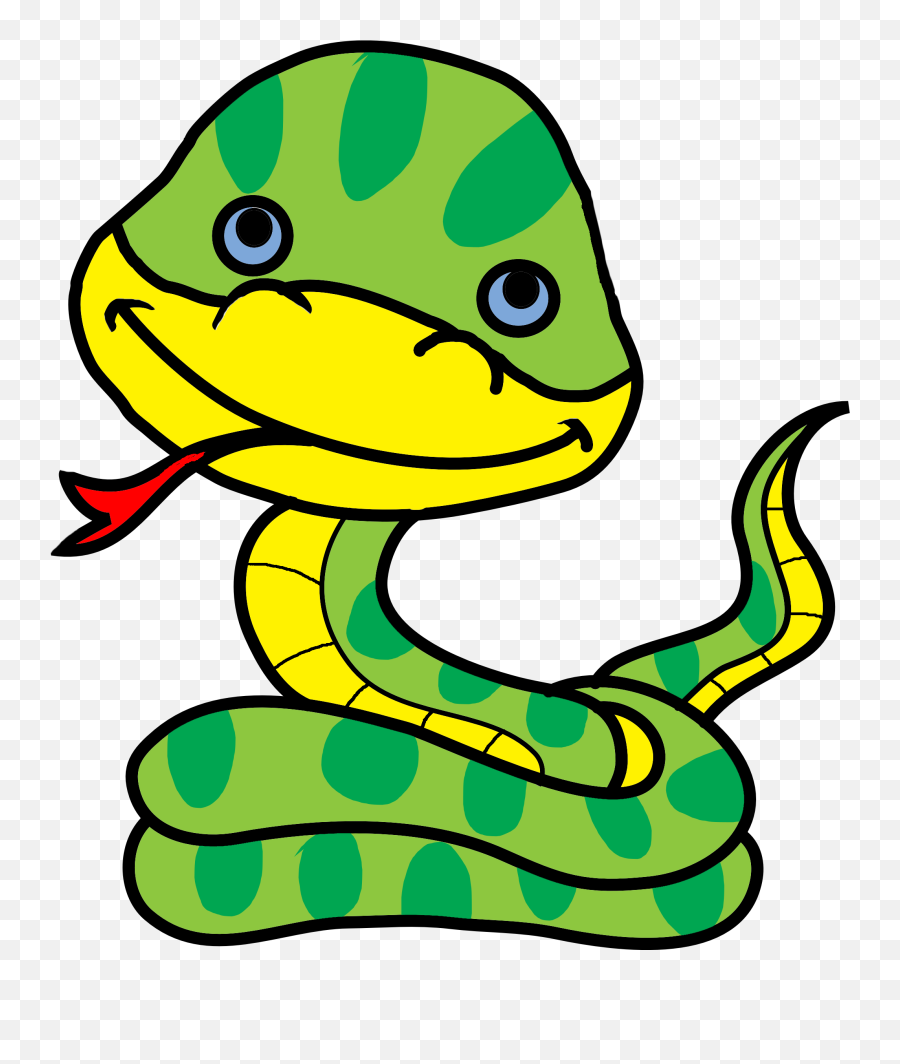 Galeri Gambar Kartun Ular Bergerak - Snake Png Cartoon Green Anaconda Cartoon,Cartoon Snake Png