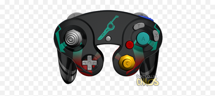 Shulk - Starlight Gold Gamecube Controller Png,Shulk Png