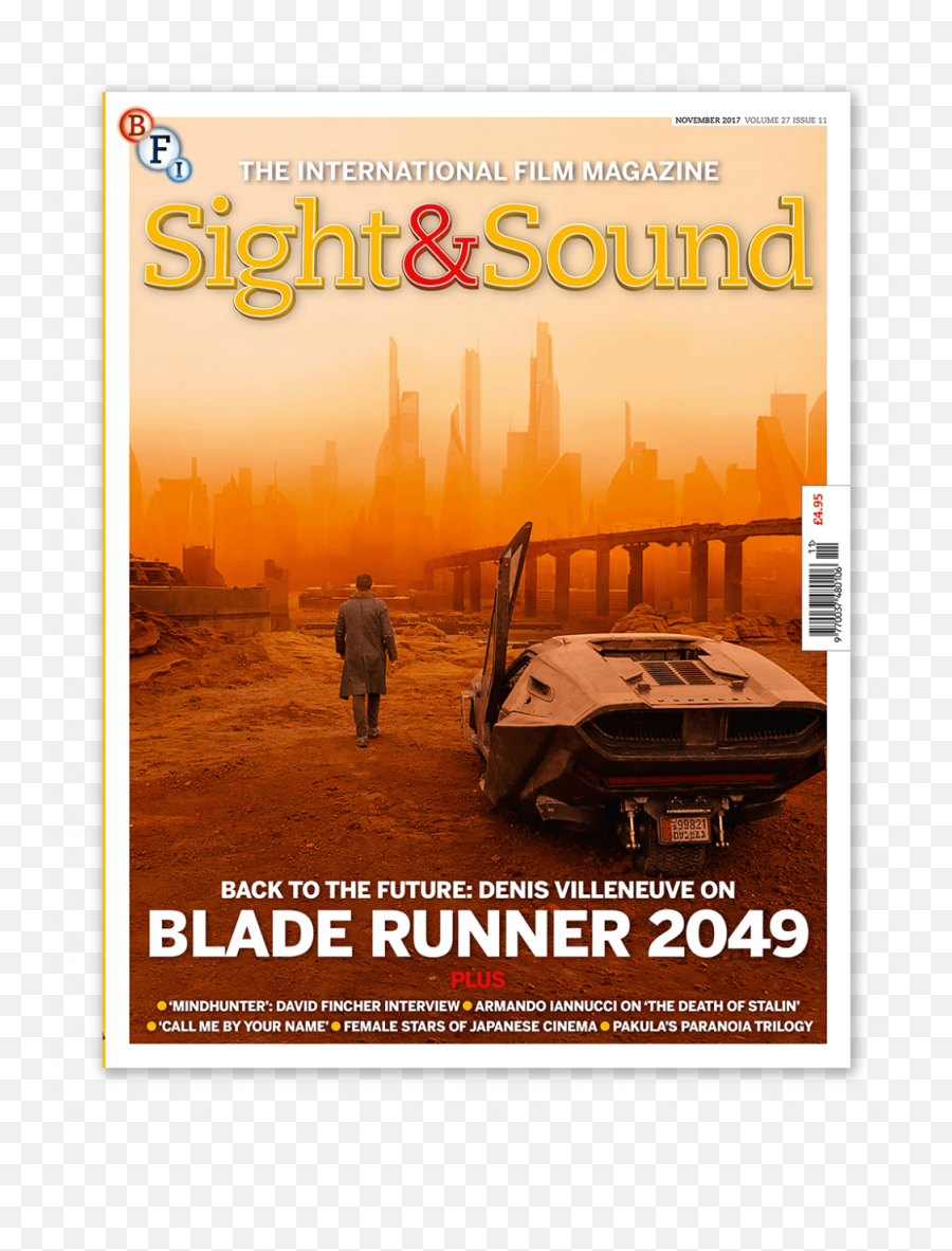 Sight U0026 Sound The November 2017 Issue Bfi - Blade Runner 2049 California Png,Blade Runner Png