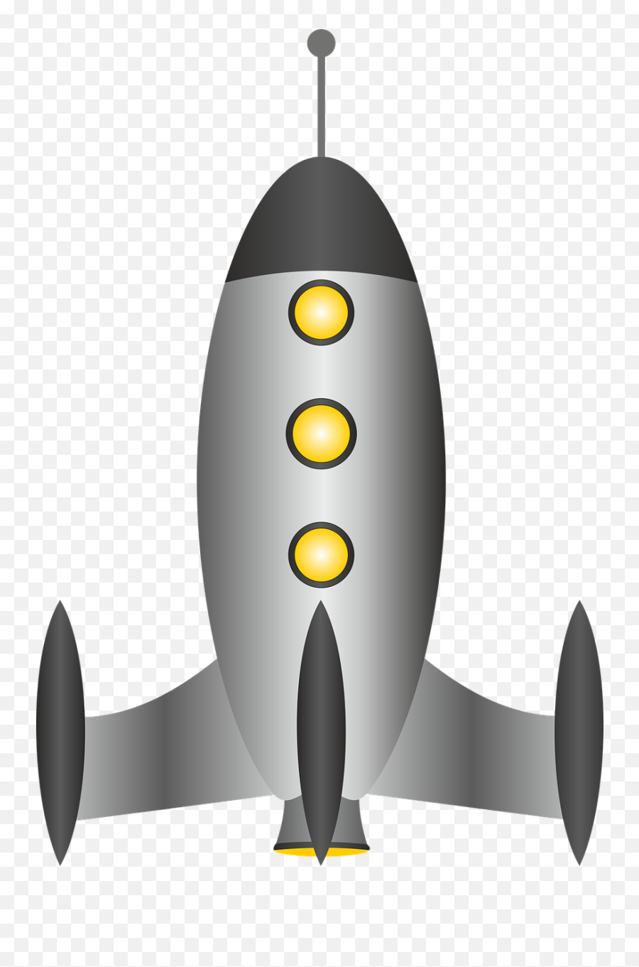 Rocket Spaceship Space Travel - Free Vector Graphic On Pixabay Rakieta Png,Spacecraft Png
