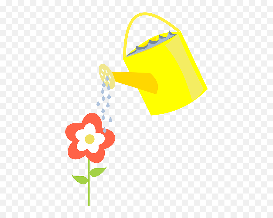 Water The Flowers Vector U2013 Free Psdvectoricons - Flower Being Watered Clip Art Png,Flowers Vector Png