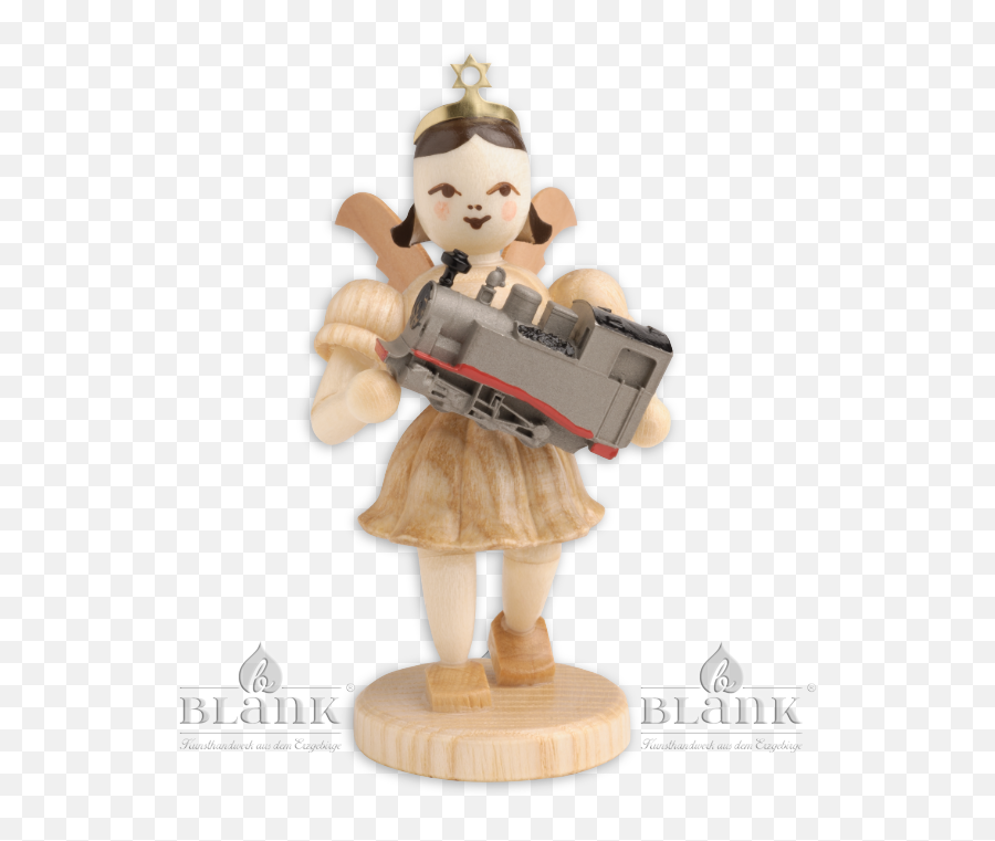 Pleated Skirt Angel With Toy Train - 3 Railway Png,Toy Train Png