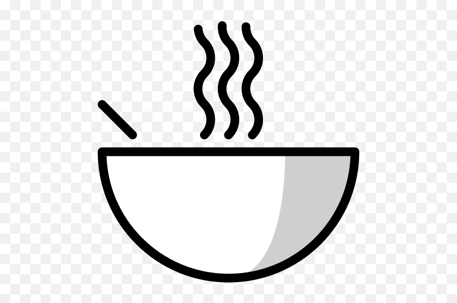 Pot Of Food - Emoji Meanings U2013 Typographyguru Black And White Food Emoji Png,Food Emoji Transparent