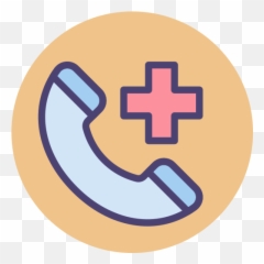 On Call - Health Shield Vector Png