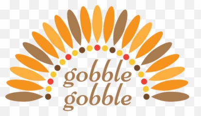 Gobble Overlay Transparent - Thanksgiving Social Media Posts png