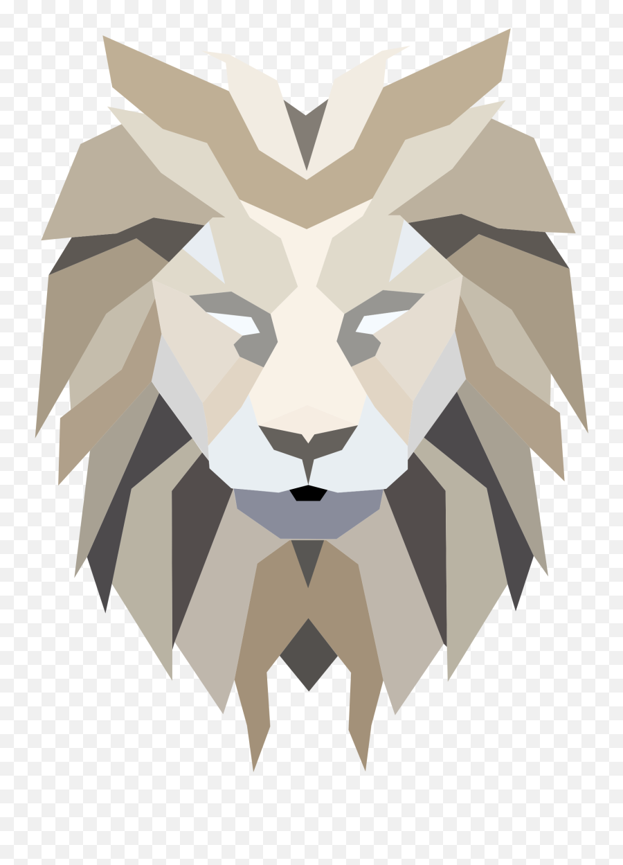 Lion Head Png Picture - Polygonal Lions,Lion Head Transparent