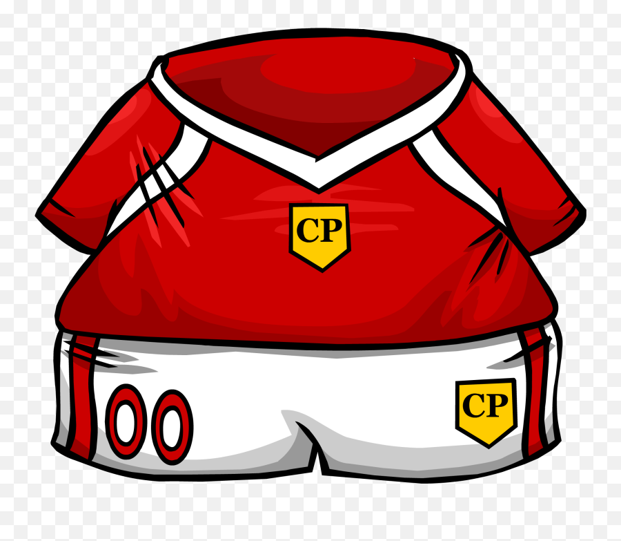 Club Penguin Rewritten Wiki - Soccer Jersey Clipart Png,Soccer Jersey Png