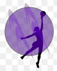 Netball Lilac Png Svg Clip Art For Web - Dancer