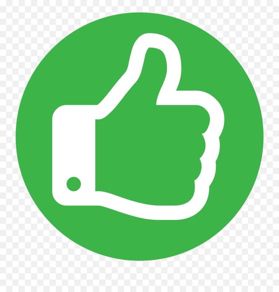 Download Hd Green Thumbs Up Png Black And White Stock - Thumbs Up Icon Transparent,Thumbs Up Transparent Background