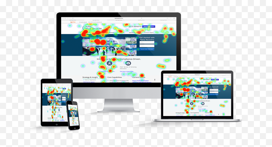 Heatmaponline - Responsive Design Image Png,Heat Map Icon