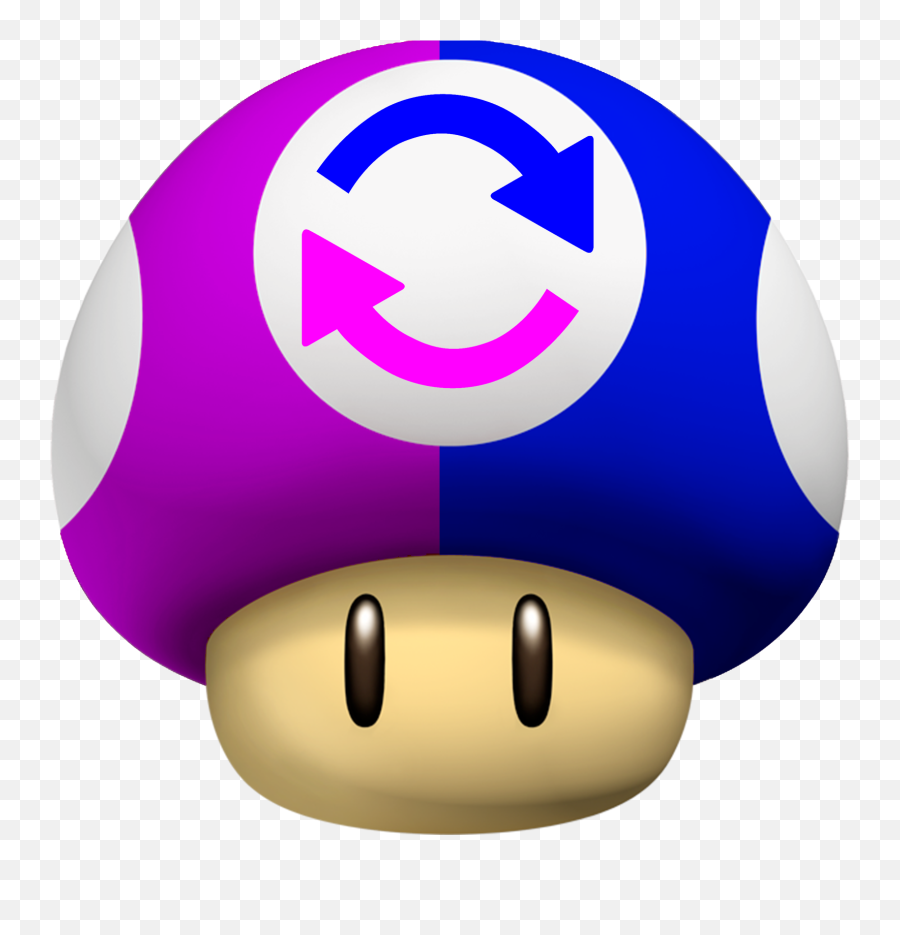 Gender Swap Mushroom - Super Mario As Gender Swap Png,Power Up Icon