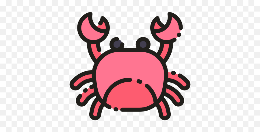 Crab - Free Food Icons Happy Png,Crab Icon