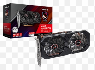 Asrock U003e Amd Radeon Rx 6500 Xt Phantom Gaming 4gb Oc - Asrock Xt png