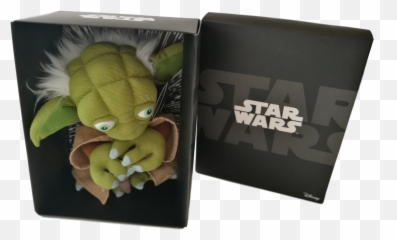Download Star Wars Black Line Plush Yoda Png - Star Wars,Yoda Png