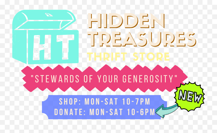 Hidden Treasures Thrift Store - Language Png,Week 6 Secret Banner Icon