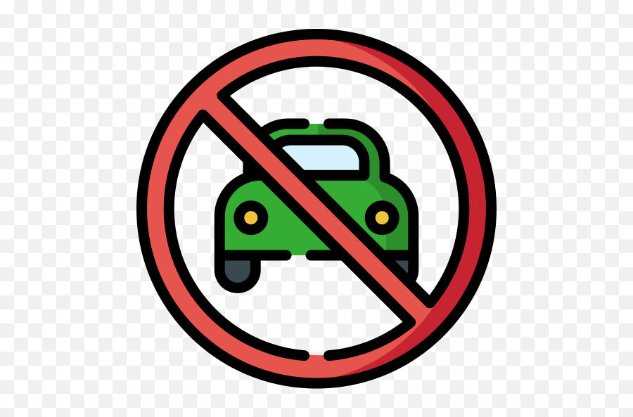 No Car - Free Signs Icons Emoji Prohibido Png,Automobile Icon