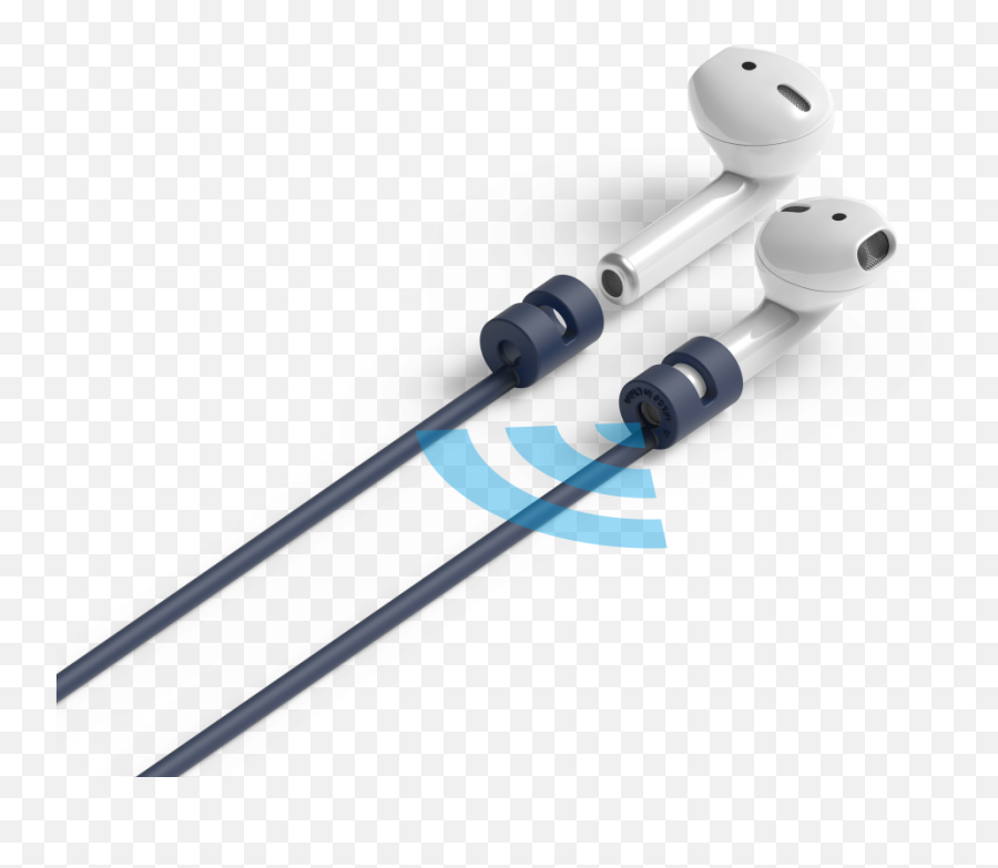 Airpods Apple Headphones Accessory - Elago Airpods Strap Black Png,Apple Headphones Png