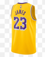 Los Angeles Lakers Lebron James 2019 - Brandon Ingram Jersey png