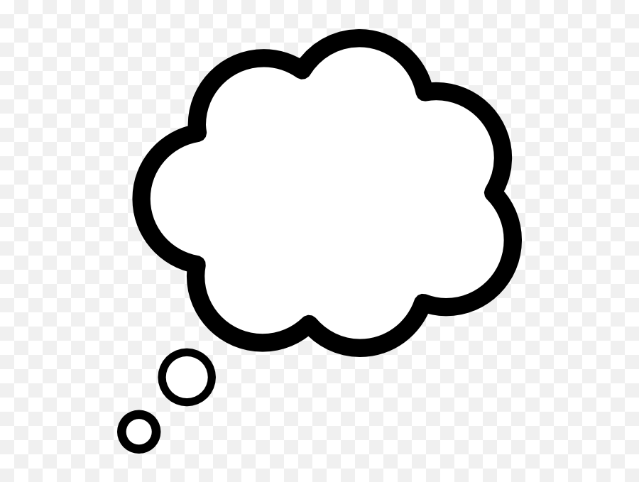 Reverse Thought Cloud V2 Clip Art - Vector Dream Bubble Png,Icon Reverse Background