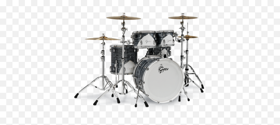 Ludwig 22 U0027iconu0027 Element 4pc Drum Set With Hardware - Gretsch Drums Renown 57 Png,Pearl Icon Curved Drum Rack