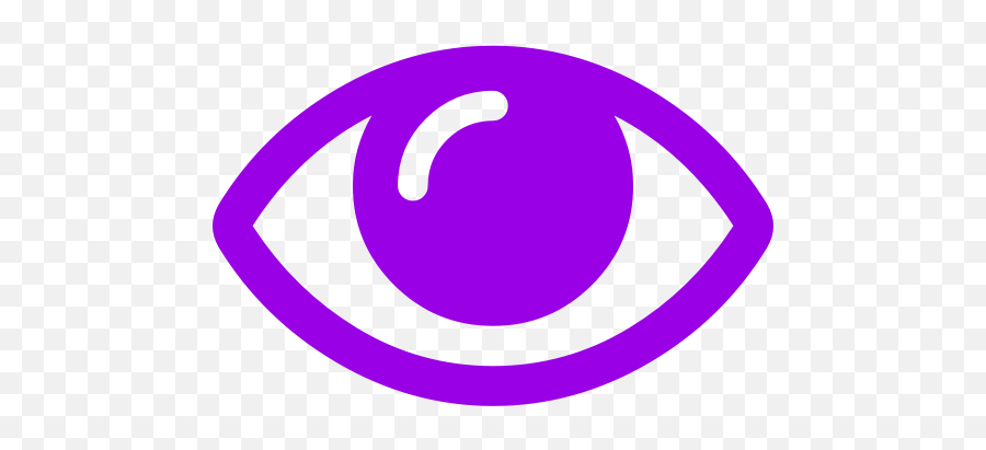 Purple Eye Symbol Png Icon - Open Eye Icon Png,Red Eye Icon