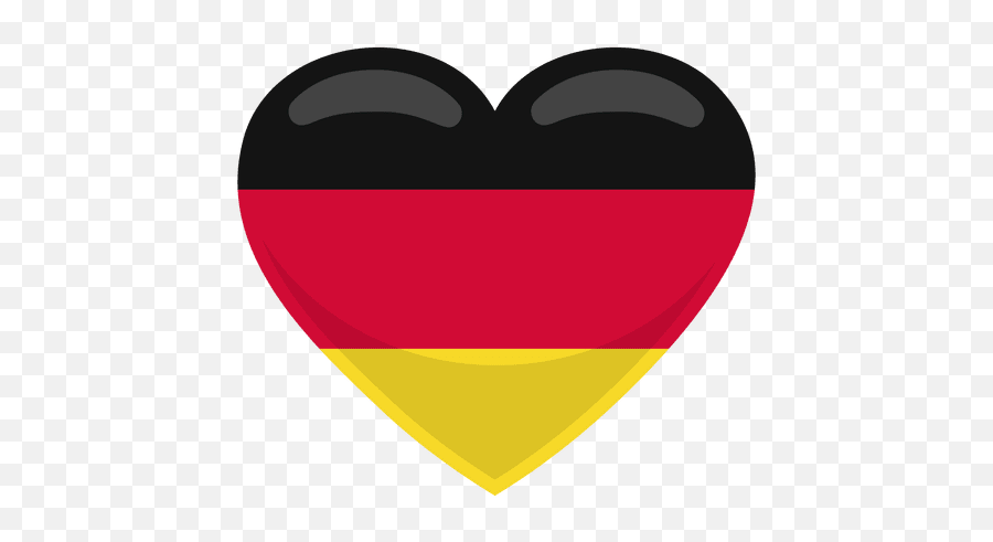 Transparent Png Svg Vector File - Bandeira Da Alemanha Coração,Germany Png