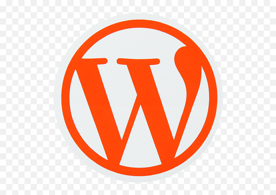 Wordpress 3round Sticker - Joomla Wordpress Png,Word Press Logo