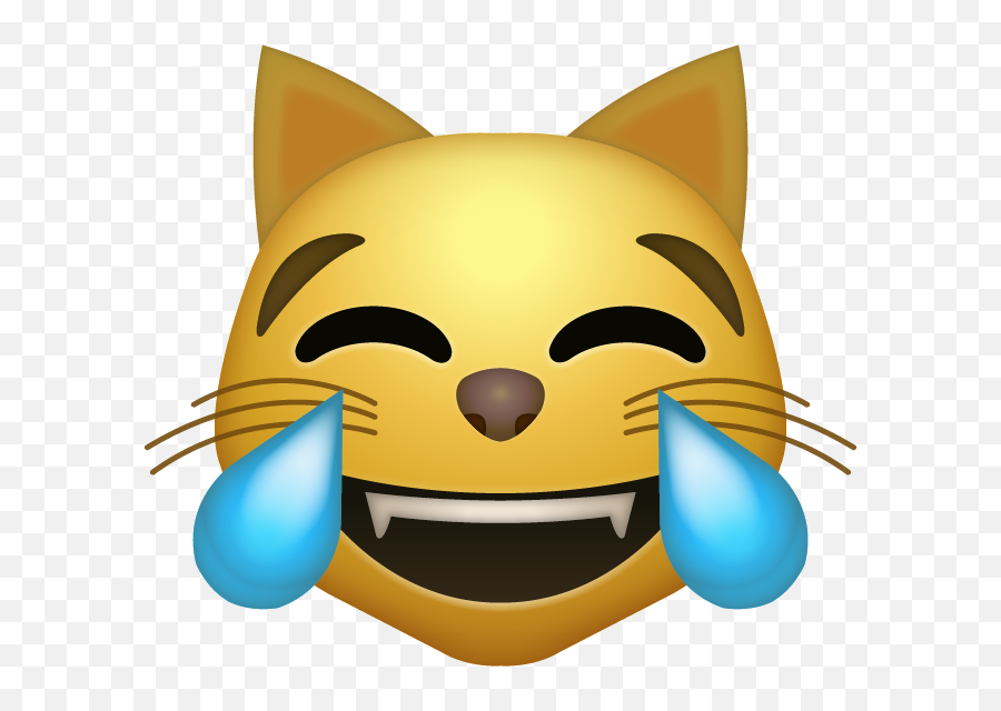 Free Download Ios Emojis - Cat Emoji Png,Tear Emoji Png