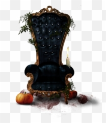 Art Chair Witchesthrone Throne Magical - Transparent Kings Chair Png,Throne Chair Png