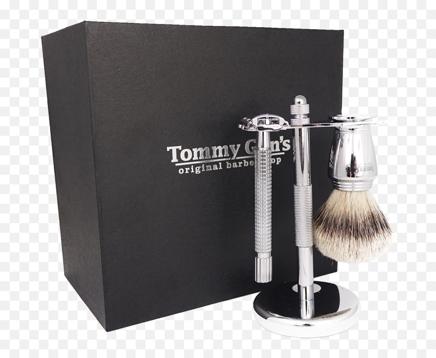 3 Piece Shave Kit - Copper Alloy Tommy Gun Safety Razor Png,Tommy Gun Png