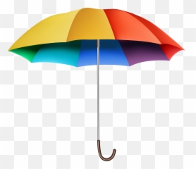 Download Rainbow Umbrella Transparent Clip Art Image Png