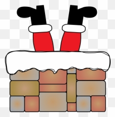 Santa Chimney Png Hd Transparent - Chimney Santa Clipart,Chimney Png