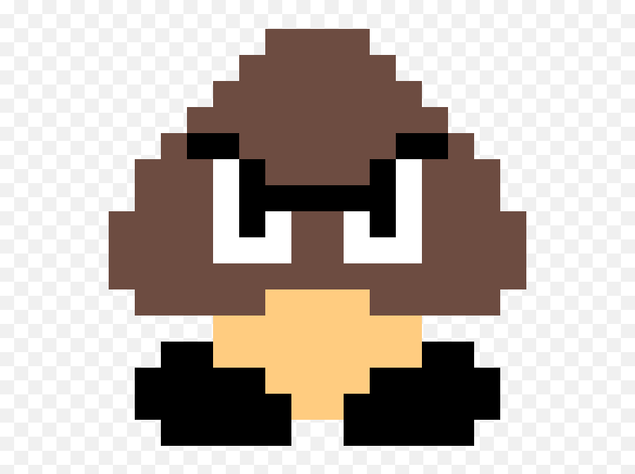 Pixilart - Super Mario Bros Goomba Png,Goomba Png