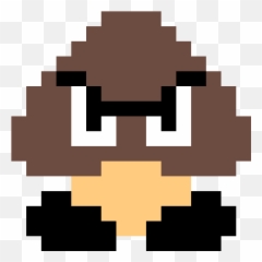 Pixilart - Super Mario Bros Goomba Png,Goomba Png