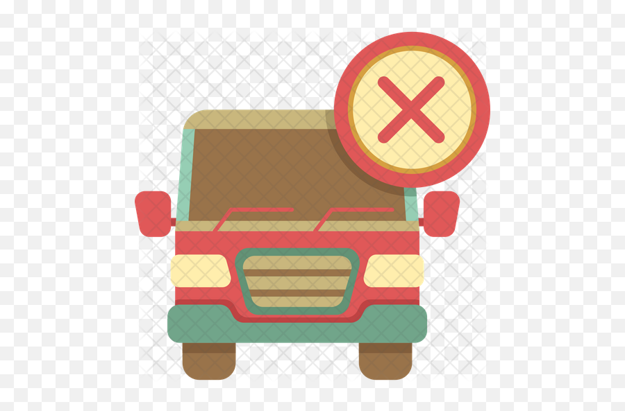 Delivery Cancelled Icon Of Flat Style - Scheduled Delivery Png,Cancelled Png