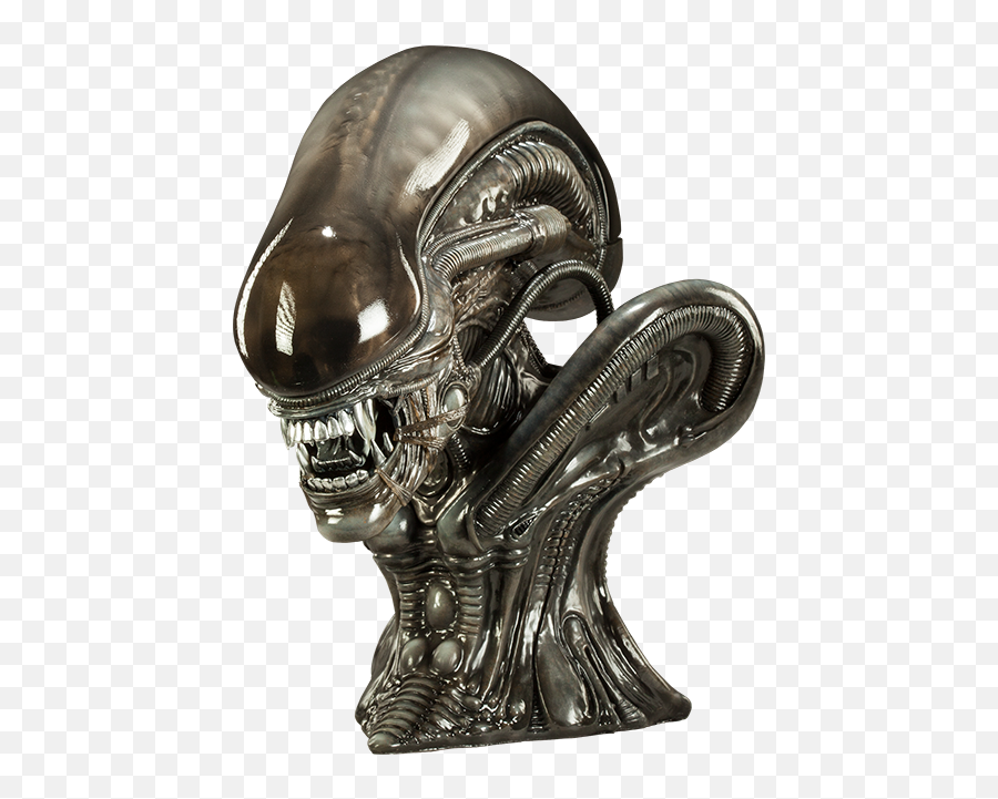 Download Hd Alien Legendary Scale Bust - Alien Statue Png,Alien Head Png