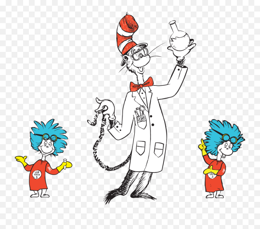 Dr - Cat In The Hat Science Png,Dr Seuss Png