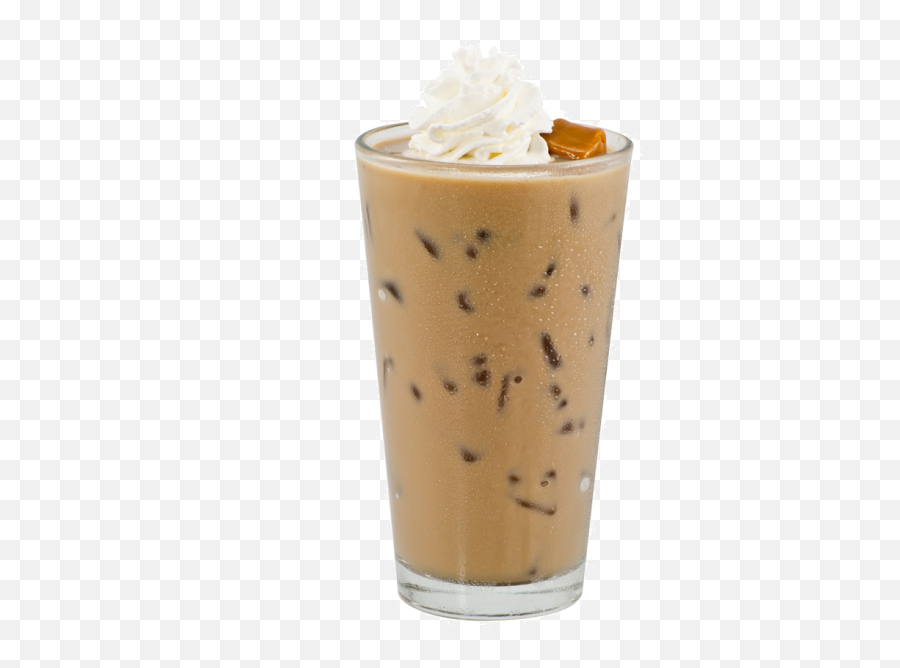 Dulce De Leche Iced Latte - Iced Caramel Macchiato Made With Breve Png,Leche Png