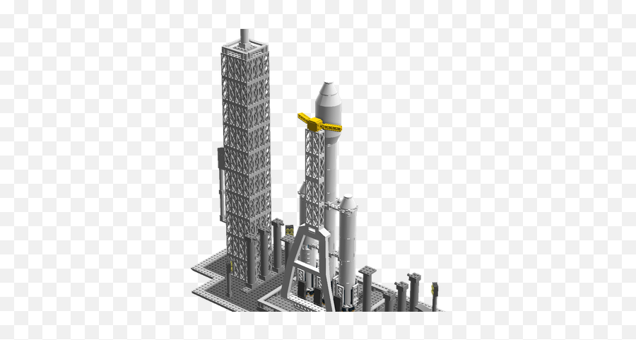 Lego Ideas - Spacex Falcon Heavy Observation Tower Png,Falcon Heavy Logo