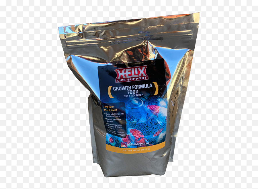 Helix Growth Formula Koi And Goldfish Food - Bag Png,Koi Png