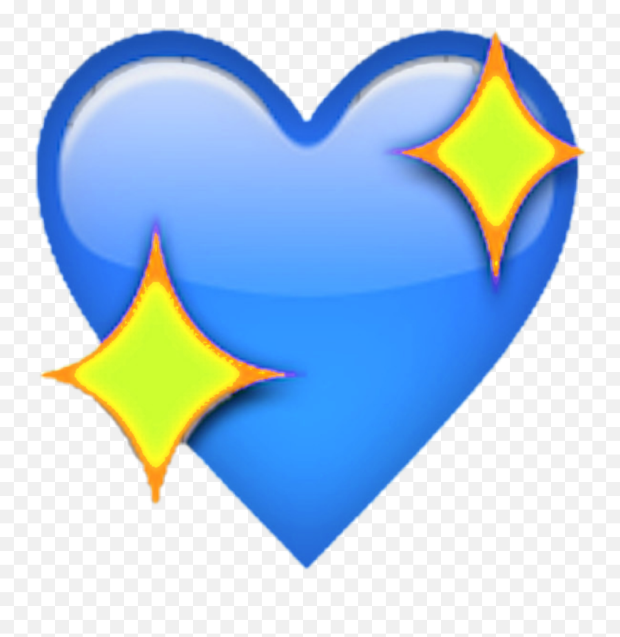 Blu Yellow Heart Idk - Heart Emoji Png Transparent Blue And Yellow Cartoon Heart,Heart Emoji Png Transparent